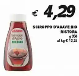 Coal Sciroppo d'agave bio RISTORA offerta