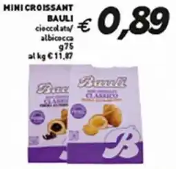 Coal Mini croissant bauli cioccolata/ albicocca offerta