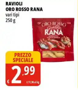 Tigros Ravioli ORO ROSSO RANA offerta