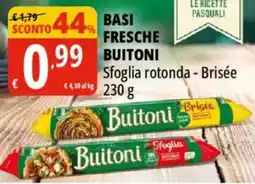 Tigros Basi fresche BUITONI offerta
