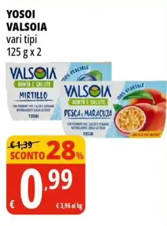Tigros Yosoi VALSOIA offerta