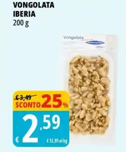 Tigros Vongolata IBERIA offerta