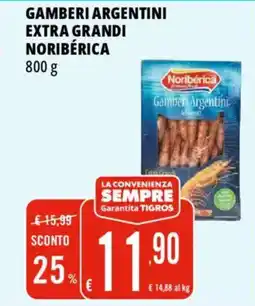 Tigros Gamberi argentini extra grandi NORIBÉRICA offerta