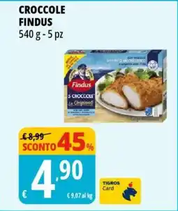 Tigros Croccole FINDUS offerta