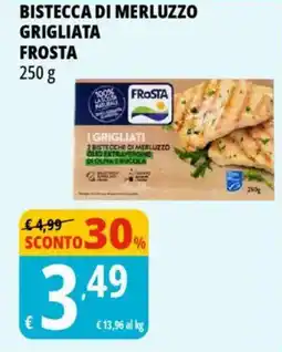 Tigros Bistecca di merluzzo grigliata FROSTA offerta