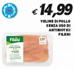 Coal Veline di pollo senza uso di antibiotici FILENI offerta