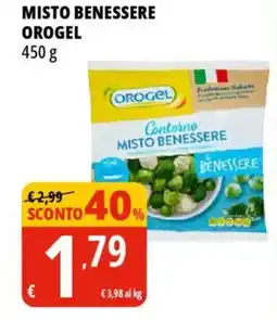 Tigros Misto benessere OROGEL offerta