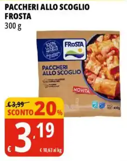 Tigros Paccheri allo scoglio FROSTA offerta