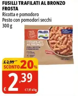 Tigros Fusilli trafilati al bronzo FROSTA offerta