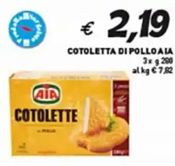Coal Cotoletta di pollo AIA offerta