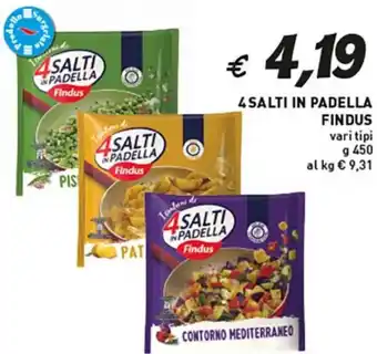 Coal 4 salti in padella FINDUS offerta