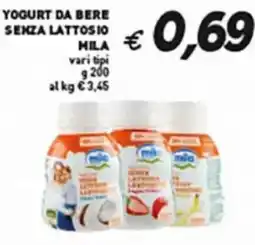 Coal Yogurt da bere senza lattosio MILA offerta