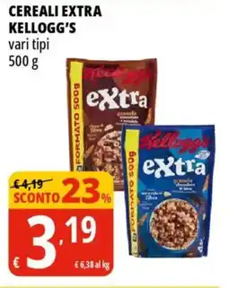 Tigros Cereali extra KELLOGG'S offerta