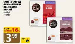 Tigros Caffè in capsule gamma italiana dolce gusto NESCAFÉ offerta