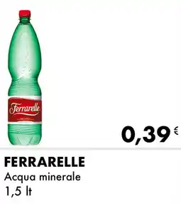 Iper Tosano FERRARELLE Acqua minerale offerta