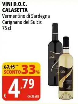 Tigros Vini d.o.c. CALASETTA offerta