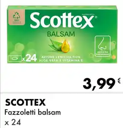 Iper Tosano SCOTTEX Fazzoletti balsam x 24 offerta