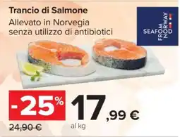 Carrefour Trancio di Salmone offerta