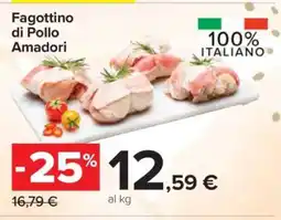 Carrefour Fagottino di Pollo Amadori offerta
