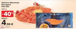 Carrefour Salmone Affumicato Norvegese Pole Star offerta