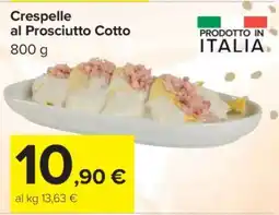 Carrefour Crespelle al Prosciutto Cotto offerta