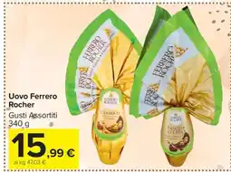 Carrefour Uovo Ferrero Rocher offerta