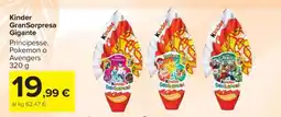 Carrefour Kinder GranSorpresa Gigante offerta
