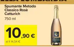 Carrefour Spumante Metodo Classico Rosè Catturich offerta