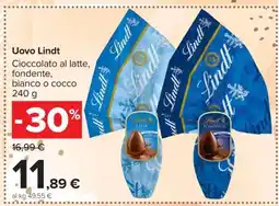 Carrefour Uovo Lindt offerta