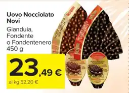Carrefour Uovo Nocciolato Novi offerta