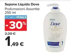 Carrefour SAPONE LIQUIDO DOVE offerta