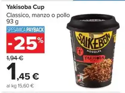 Carrefour Yakisoba Cup offerta