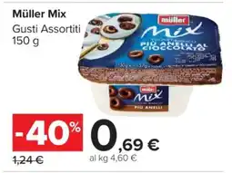 Carrefour MÜLLER MIX offerta