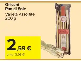 Carrefour Grissini Pan di Sole offerta