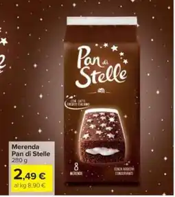 Carrefour Merenda Pan di Stelle offerta