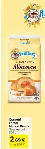 Carrefour Cornetti farciti MULINO BIANCO offerta