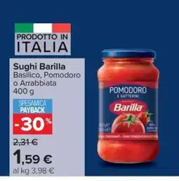 Carrefour Sughi Barilla offerta