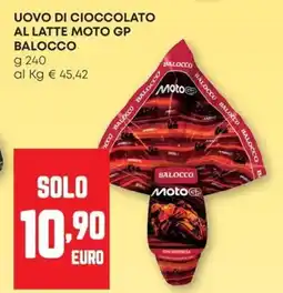 Pam Uovo di cioccolato al latte moto GP BALOCCO offerta