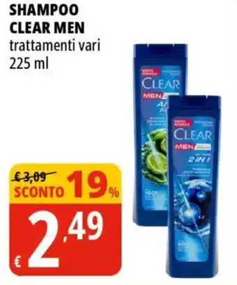 Tigros Shampoo CLEAR MEN offerta