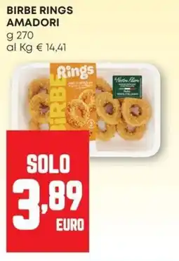 Pam Birbe rings AMADORI offerta