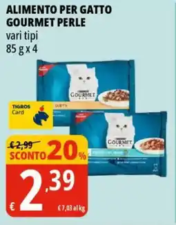 Tigros Alimento per gatto GOURMET PERLE offerta