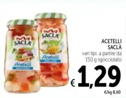 Spazio Conad Acetelli SACLÀ offerta