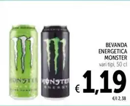 Spazio Conad Bevanda energetica MONSTER offerta