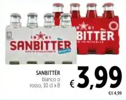 Spazio Conad SANBITTER bianco o rosso offerta