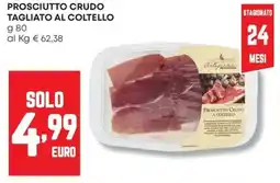 Pam Prosciutto crudo tagliato al coltello offerta