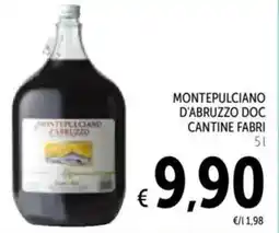 Spazio Conad Montepulciano d'abruzzo doc CANTINE FABRI offerta