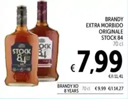 Spazio Conad Brandy extra morbido originale STOCK 84 offerta