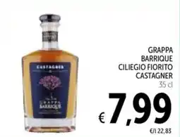 Spazio Conad Grappa barrique ciliegio fiorito CASTAGNER offerta