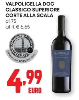 Pam Valpolicella doc classico superiore corte alla scala offerta