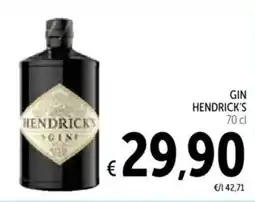 Spazio Conad Gin HENDRICK'S offerta